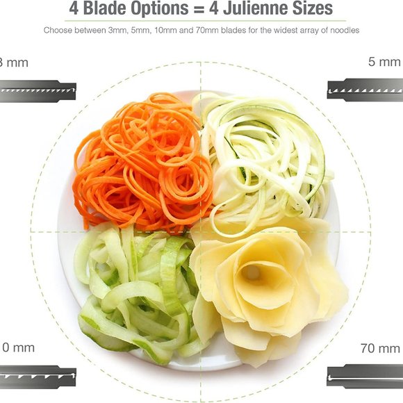 envihome Vegetable Spiralizer - New in Plastic - Picture 5 of 8